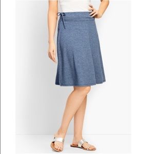 TALBOTS | French Terry Side-Tie Skirt T by Talbots Petites